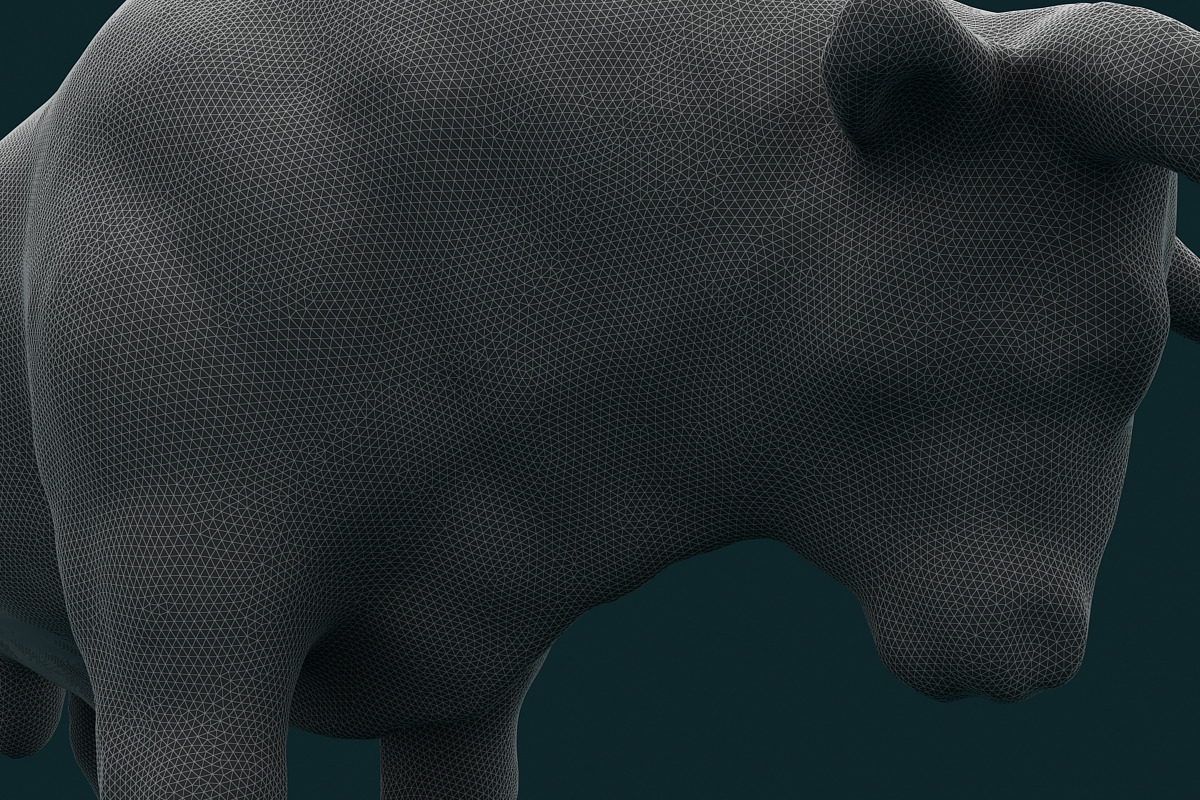 Bull 2, an Animal 3D Model by Giimann (Photo 7 of 8)