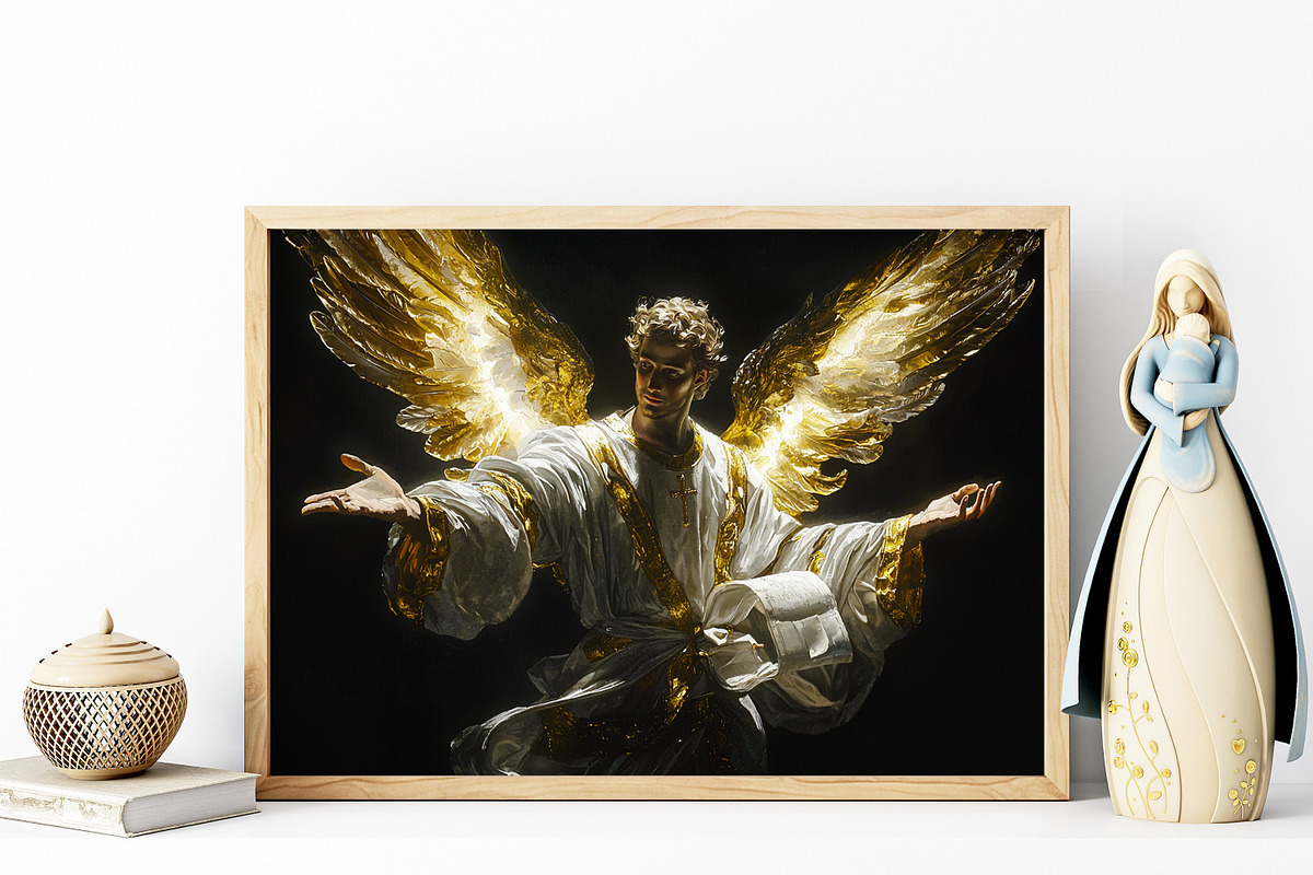 Gabriel the Messenger Art, a Person Photo by PrintablesByFranklyn (Photo 6 of 8)