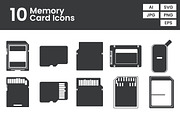 Memory Card Icons, a Solid Icon by erifqizeicon (Thumbnail 3 of 3)