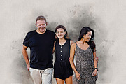 Costume Family Watercolor Art, an Action Add-On by MRI STUDIO (Thumbnail 18 of 27)