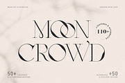 MOON CROWD - Elegant & Stylish Serif, a Serif Font by SilverStag Type Foundry (Thumbnail 26 of 26)