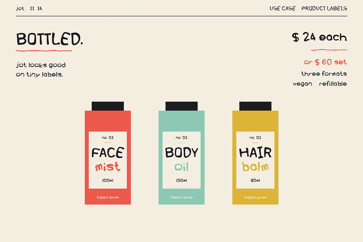 Jot — a Hand-Made Display Font, a Handwritten Font by Lettra Studio (Photo 10 of 13)