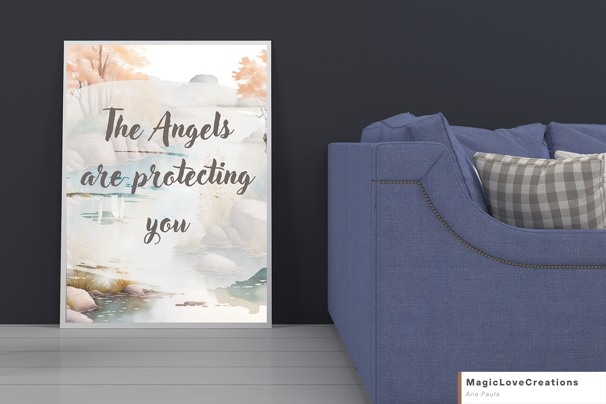 Spiritual Positive Quote Print Wall, a Poster Template by MagicLove Creations (Photo 3 of 10)