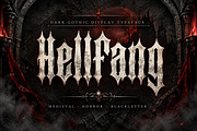 Hellfang, a Blackletter Font by Wow Magic (Thumbnail 3 of 7)