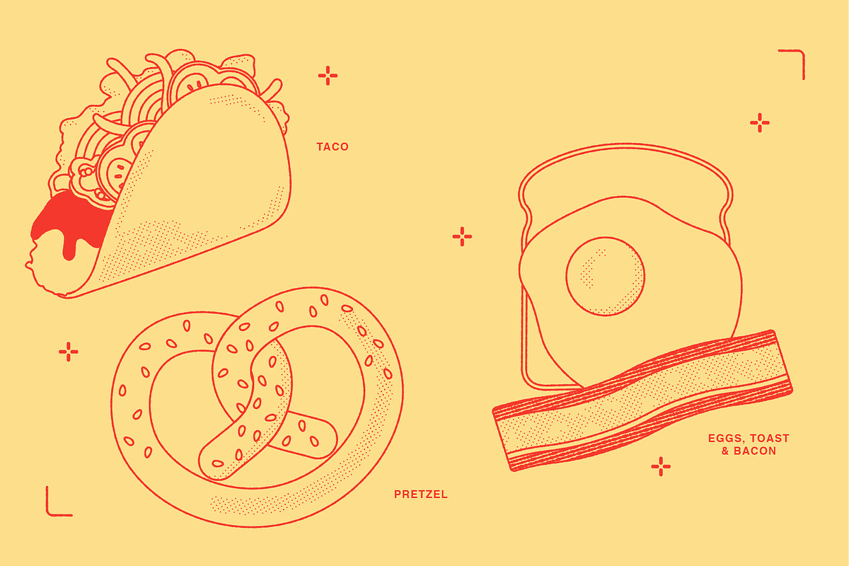 Fast Food Vector Illustration, a Food Illustration by GemPortella (Photo 12 of 14)