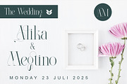 Beligat Elegant Ligature Serif, a Serif Font by Alfinart (Thumbnail 8 of 10)