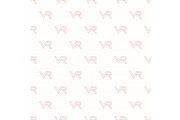 Seamless Modern Pattern With VR, a Pattern Graphic by FineArtStudio (Thumbnail 1 of 3)