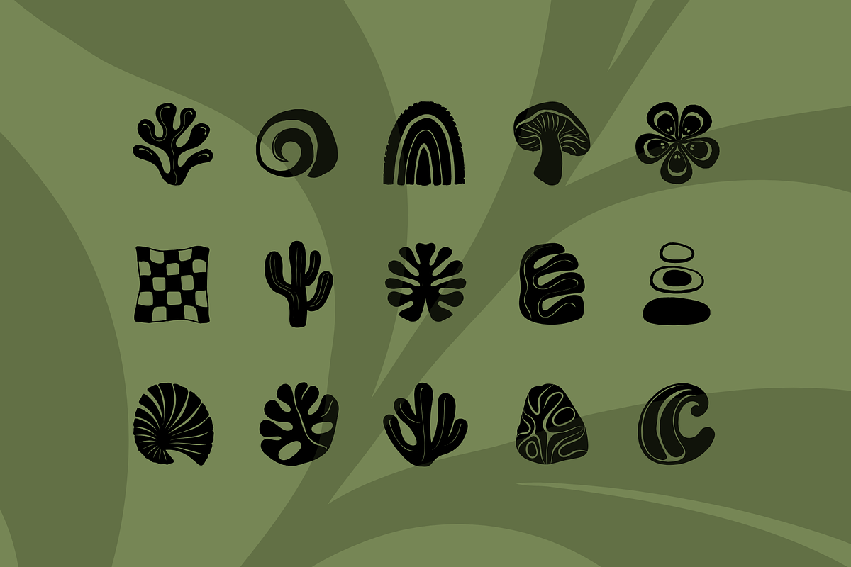 Organic Shapes – 66 SVG Abstract, a Graphic by BiancaXavier (Photo 2 of 6)