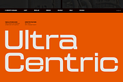 TBJ Ultra Centric Sans Expanded, a Sans Serif Font by Taboja Studio (Thumbnail 1 of 14)