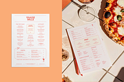 Two-Page Restaurant Menu Template, a Marketing Template by Soigné Branding Studio (Thumbnail 2 of 3)