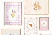 Vintage Nursery Prints Bundle - 140, a Background Graphic by Artemsky (Thumbnail 8 of 17)