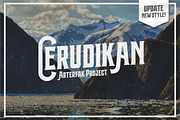 Cerudikan (Updated), a Font by Arterfak Project (Thumbnail 1 of 7)