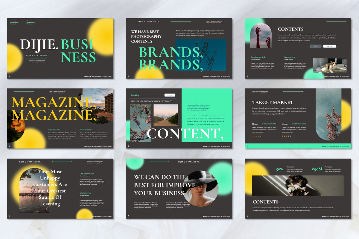 Dijie - Business Branding Keynote, a Presentation Template by Dhabee (Photo 6 of 7)