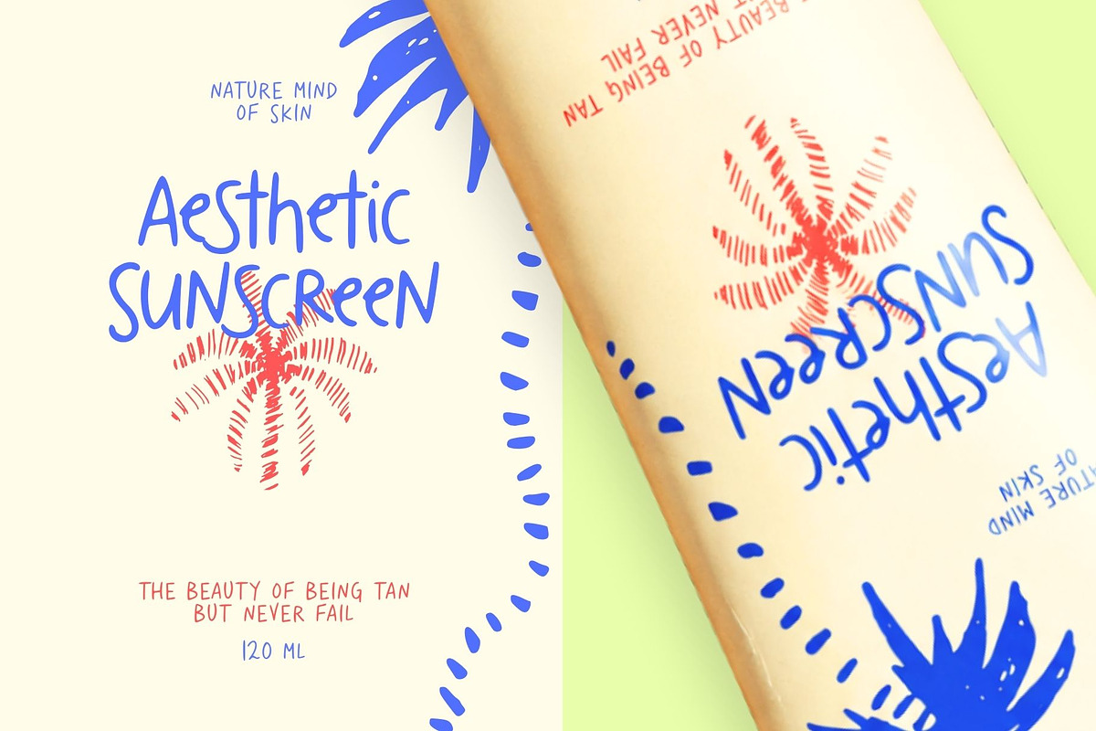Smachie Palm, a Handwritten Font by maghrib (Photo 3 of 7)