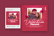 Valentine's Day Social Media Post, a Social Media Template by Saman Osama (Thumbnail 2 of 2)