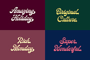 Nicholine - Vintage Retro Font, a Script Font by Subectype Studio (Thumbnail 6 of 15)