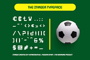 Ztinger - Sports Font, a Sans Serif Font by Dhabee (Thumbnail 4 of 9)