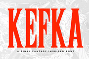 KEFKA, a Serif Font by Loudoun Design Co. (Thumbnail 1 of 5)