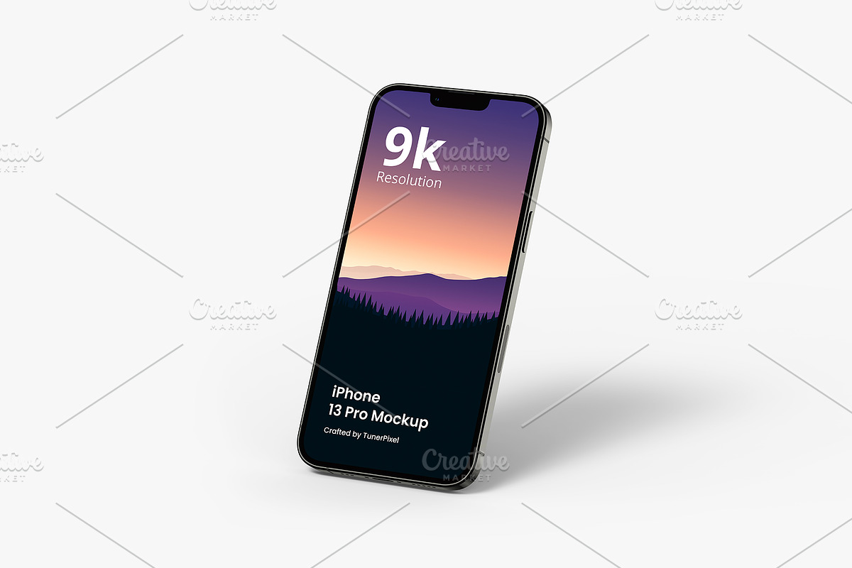 iPhone 13 Pro Mockup, an iPhone Mockup by Mockupia (Photo 18 of 27)