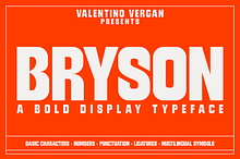 Bryson - Bold Typeface