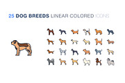 Dog breeds icon set, an Icon by Icongeek26 (Thumbnail 4 of 6)