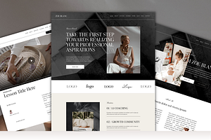 Squarespace Website Theme Template