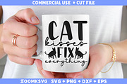 Cat SVG Bundle 20 Designs, an Illustration by ZoomkSVG (Thumbnail 12 of 42)