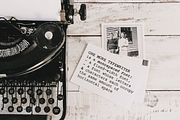 One More Typewriter font, a Serif Font by Ana's Fonts (Thumbnail 2 of 10)