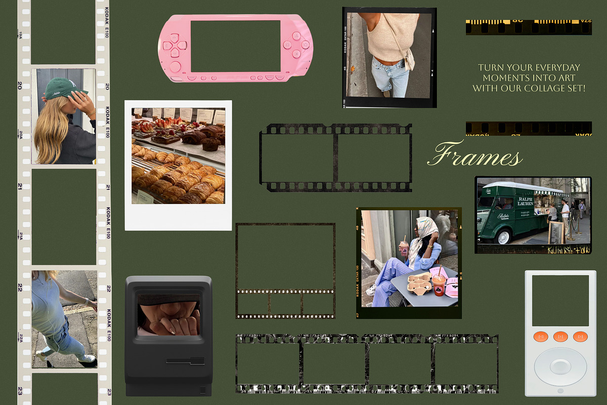 Casual Day Collage Pack, an Object Graphic by Feelsoul (Photo 6 of 11)