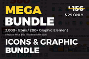 Icons & Graphic Bundle - 90% OFF, an Outline Icon by Illustrato (Thumbnail 1 of 7)