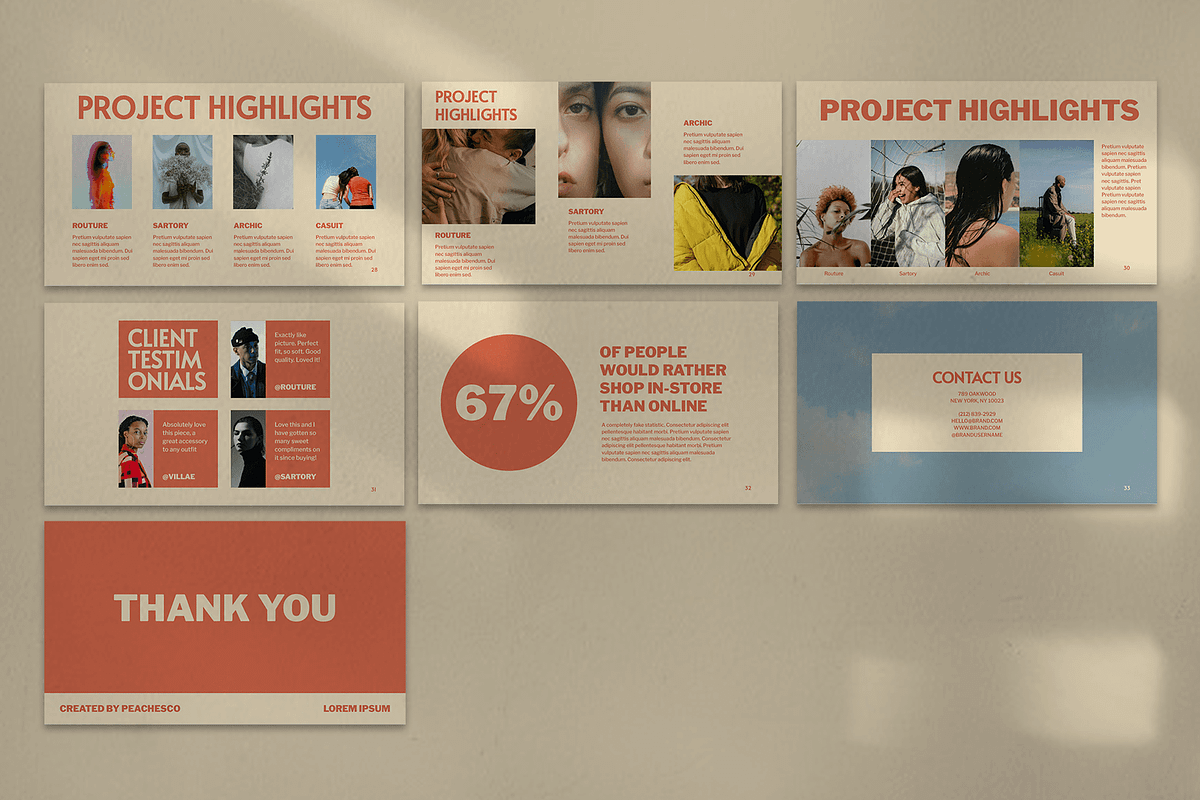 SOMINA – Minimal Powerpoint, a Presentation Template by Peaches Design (Photo 10 of 10)