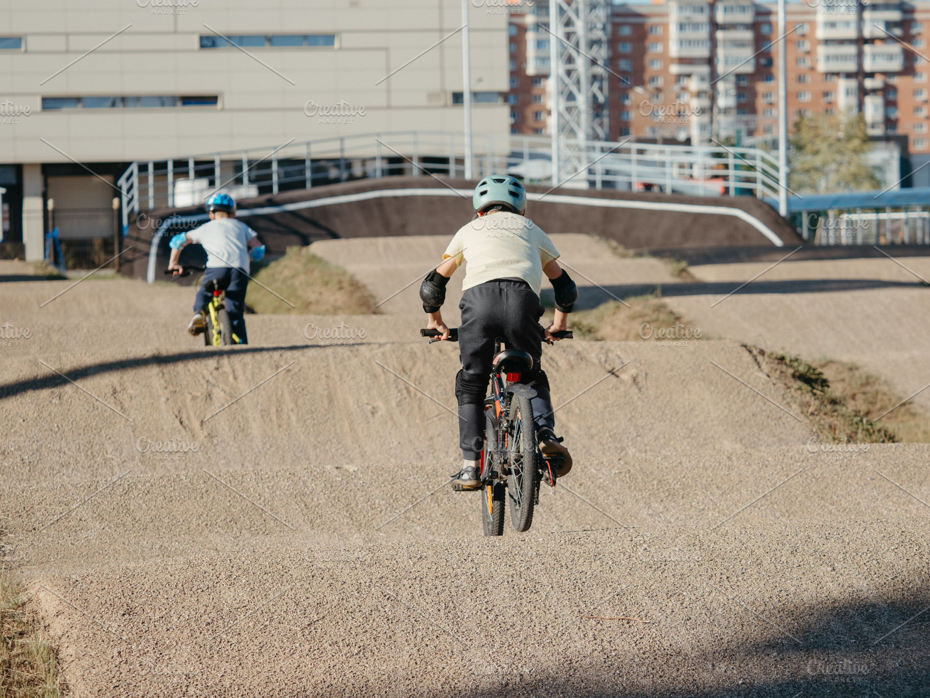 Two boys riders on Dirt BMX Race, a Sports & Recreation Photo by Fascinadora