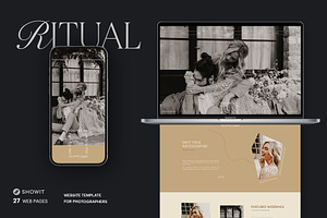 Trendy Showit Website Template