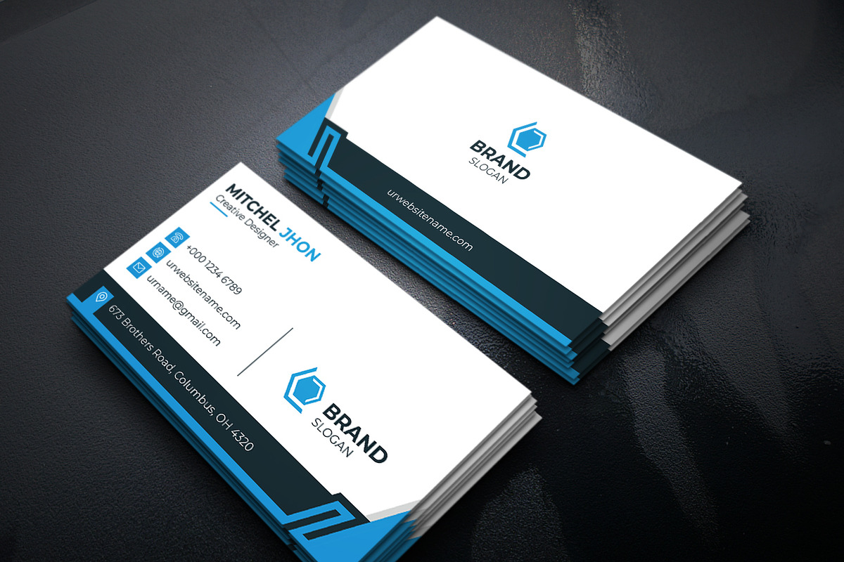 Business Card, a Business Card Template by GFXCity (Photo 2 of 4)