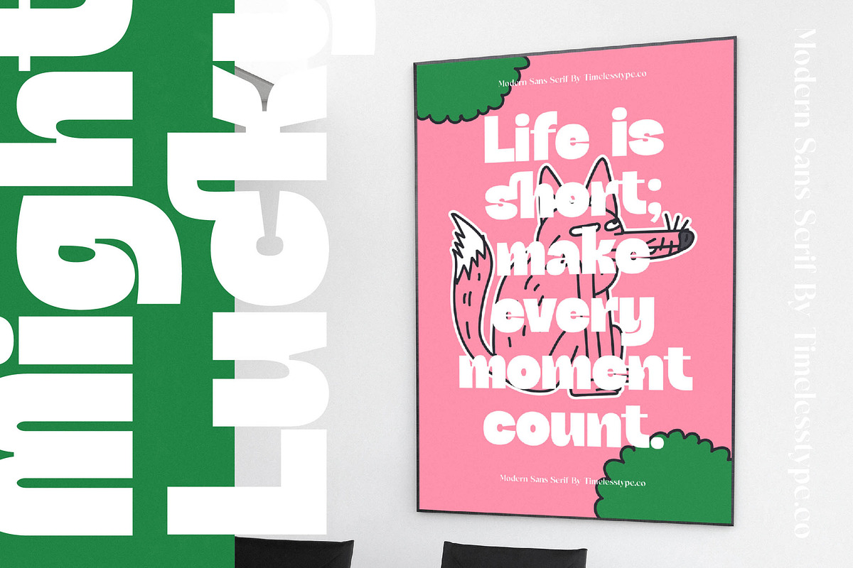Mighty Lucky Bold Display Font, a Serif Font by timelesstype.co (Photo 15 of 20)