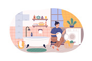 Women’s Daily Life Clipart Bundle, a Food Illustration by IRSYART (Thumbnail 6 of 10)