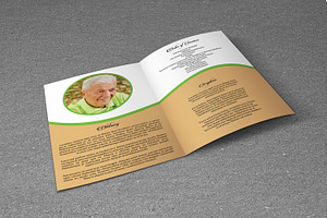 Funeral Program Template - T347