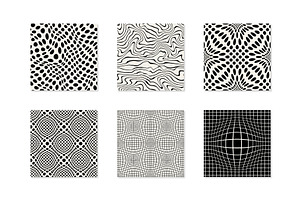 Distorted Seamless Patterns Vol. 1