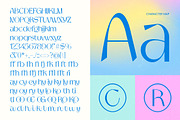Mexi Gantiko Thin Sans Serif, a Sans Serif Font by timelesstype.co (Thumbnail 9 of 10)