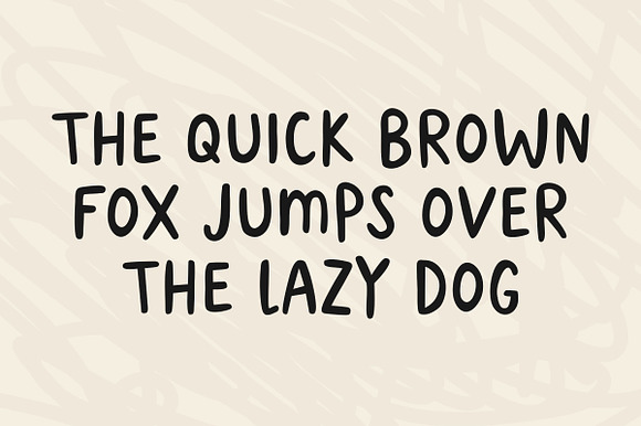 Scribble - A Handwritten Font preview 7