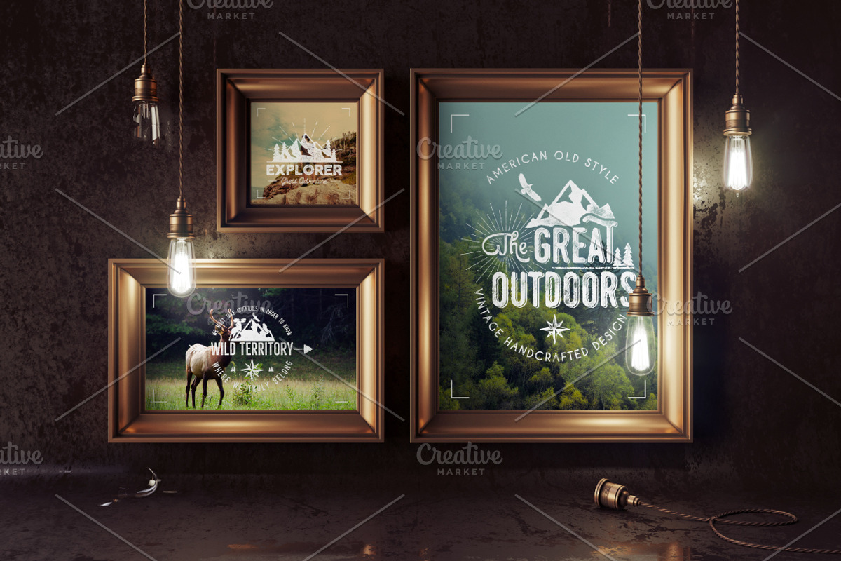 Vintage Adventure Branding Kit, a Branding & Logo Template by JeksonGraphics (Photo 18 of 55)
