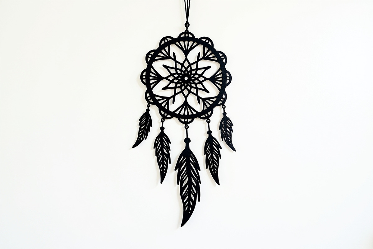 Scandinavian Unique Dreamcatcher, an Illustration by Amazin_art (Photo 23 of 26)