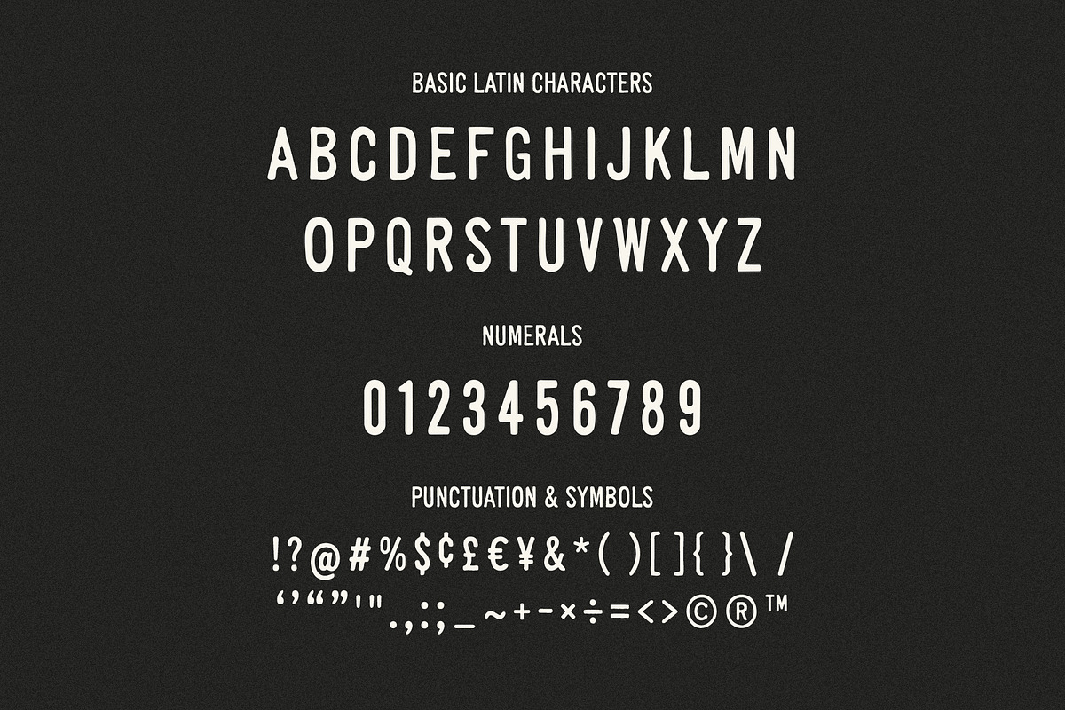 Bulletin | Vintage Sans Serif Font, a Sans Serif Font by Max Lockwood (Photo 11 of 11)
