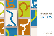 Modern abstract line posters, cards, a Decorative Illustration by Good Studio (Thumbnail 1 of 10)