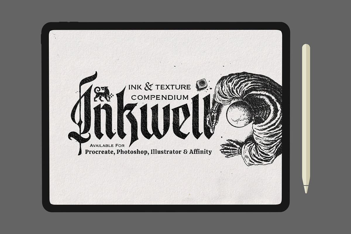Inkwell - Value Bundle (Procreate), a Brush Add-On by G.A.R.M. Company (Photo 1 of 18)
