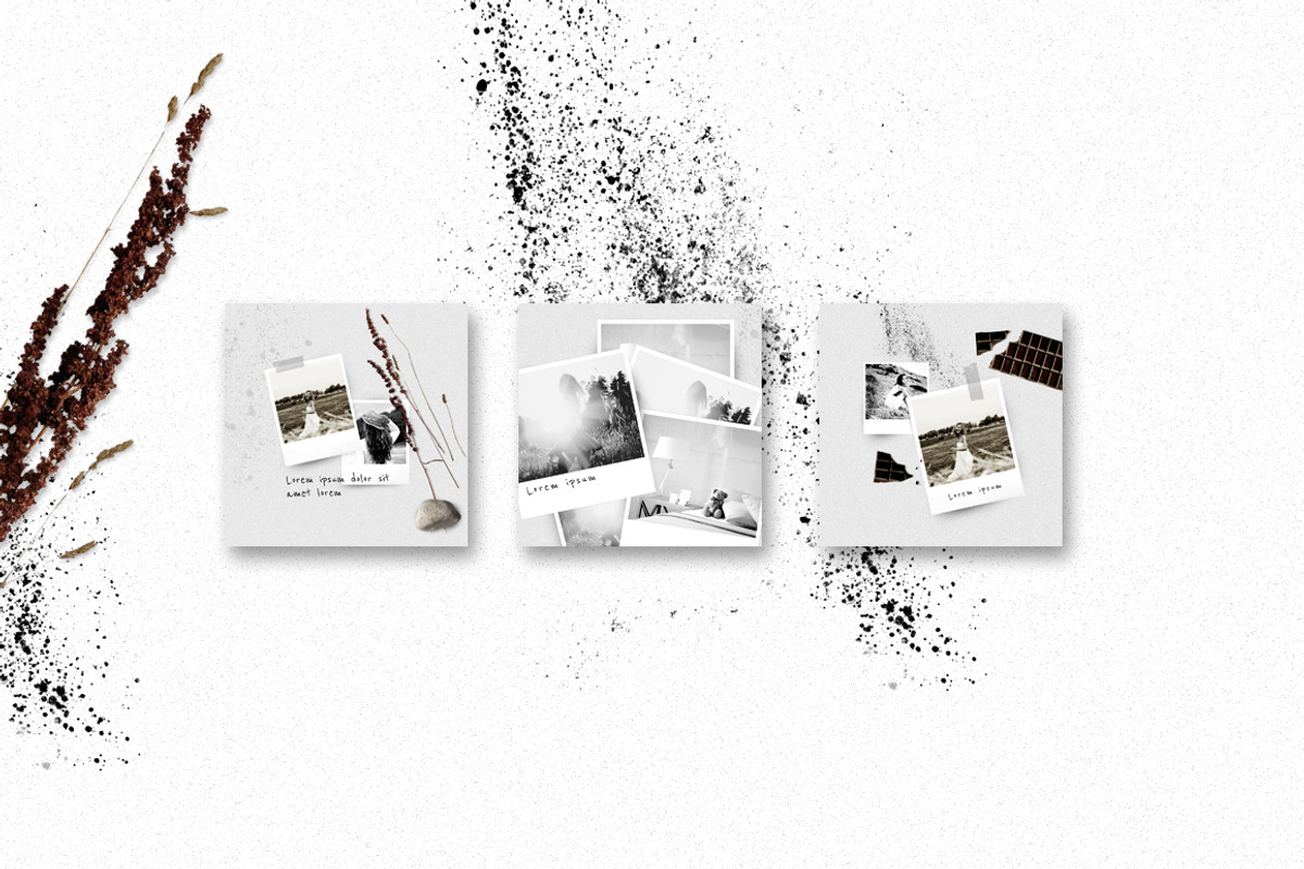 Instagram Posts & Stories - Natural, a Social Media Template by CreativeFolks (Photo 3 of 10)