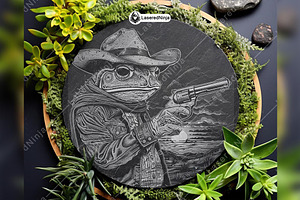 Frog Gun Cowboy Western Hat Sheriff