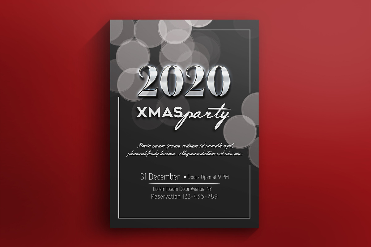 Christmas Card Templates, a Card Template by illycreative (Photo 3 of 6)