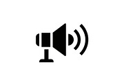 Minimal Speaker Sound Icon Bundle, a Graphic by musafir_fashion (Thumbnail 8 of 12)