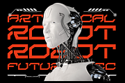 Space Cyber - Modern Futuristic Font, a Sans Serif Font by Nirmana Visual (Thumbnail 3 of 10)